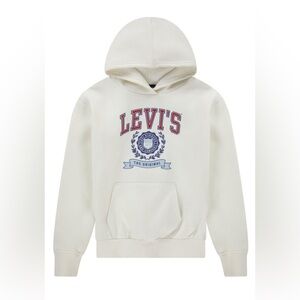 Levi’s Varsity Girls Soft Fleece Pullover Hoodie With Kangaroo Pocket XL 14/16